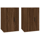 Vidaxl tv-wandmeubels 2 st 40x34,5x60 cm bruin eikenkleur