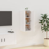 Vidaxl tv-wandmeubel 40x34,5x80 cm wit