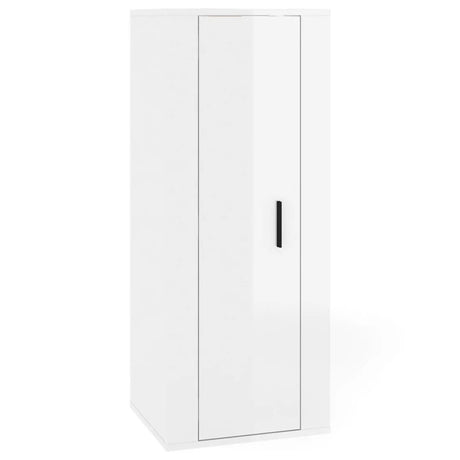 Vidaxl tv-wandmeubel 40x34,5x100 cm hoogglans wit