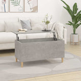 Vidaxl salontafel 90x44,5x45 cm bewerkt hout betongrijs