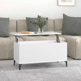 Vidaxl salontafel 90x44,5x45 cm bewerkt hout wit