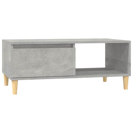 Vidaxl salontafel 90x50x36,5 cm bewerkt hout betongrijs