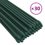 Vidaxl Plant Stakes 30 St 60 cm stålgrønn