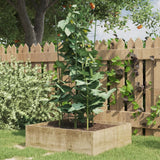 Vidaxl plantensteunen 5 st met 3 ringen 75 cm staal groen