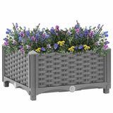 Vidaxl plantenbak verhoogd 40x40x23 cm polypropeen
