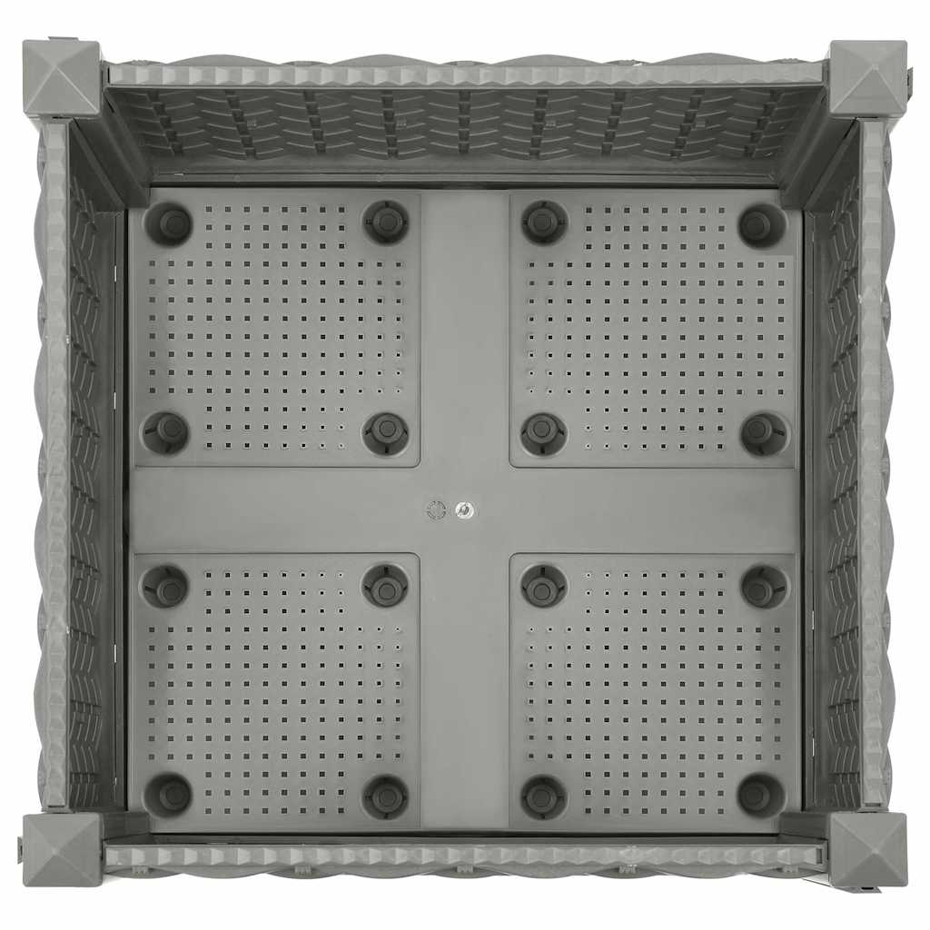 Vidaxl plantenbak verhoogd 40x40x23 cm polypropeen