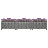 Vidaxl plantenbak verhoogd 120x40x23 cm polypropeen