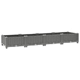 Vidaxl plantenbak verhoogd 160x40x23 cm polypropeen