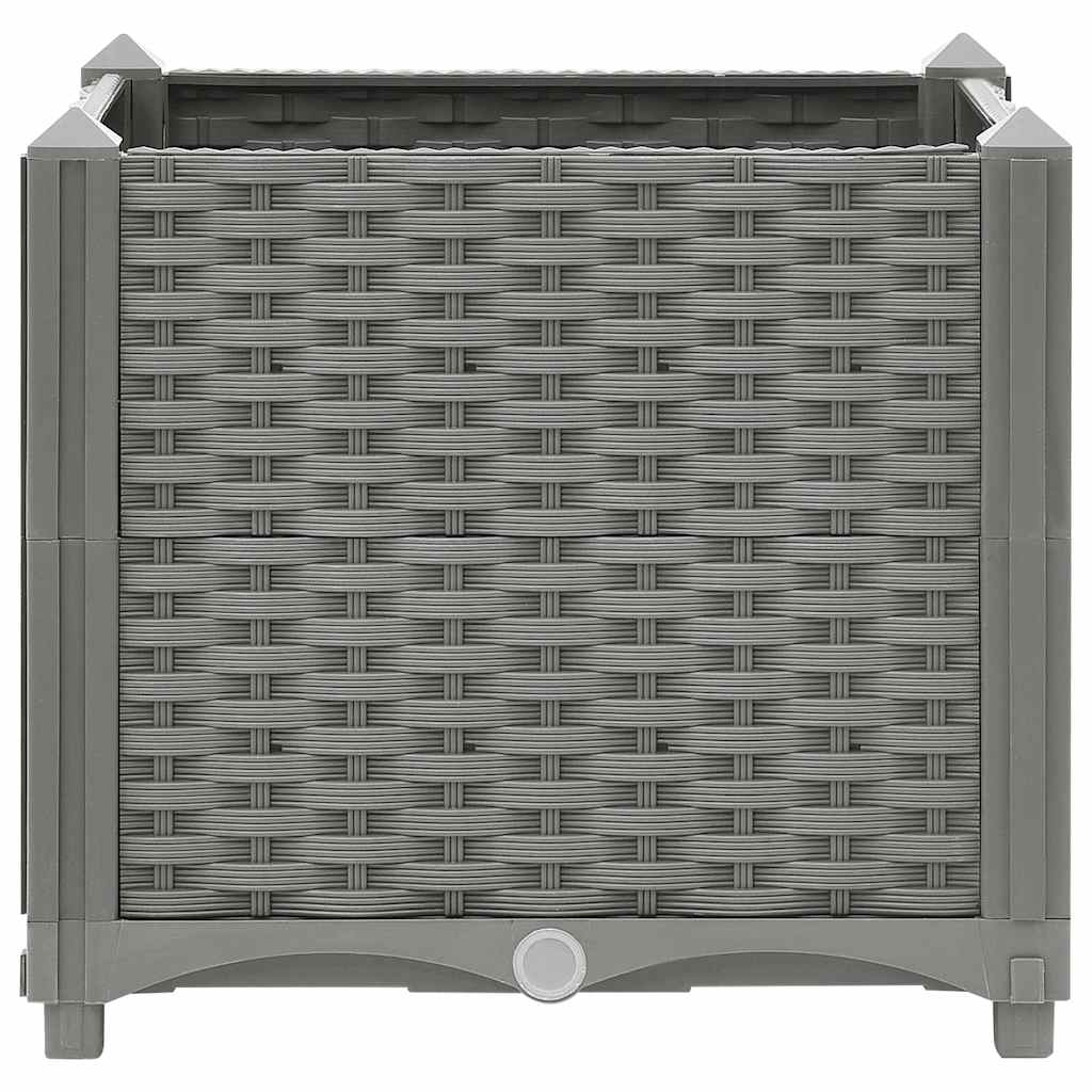 Vidaxl plantenbak verhoogd 40x40x38 cm polypropeen