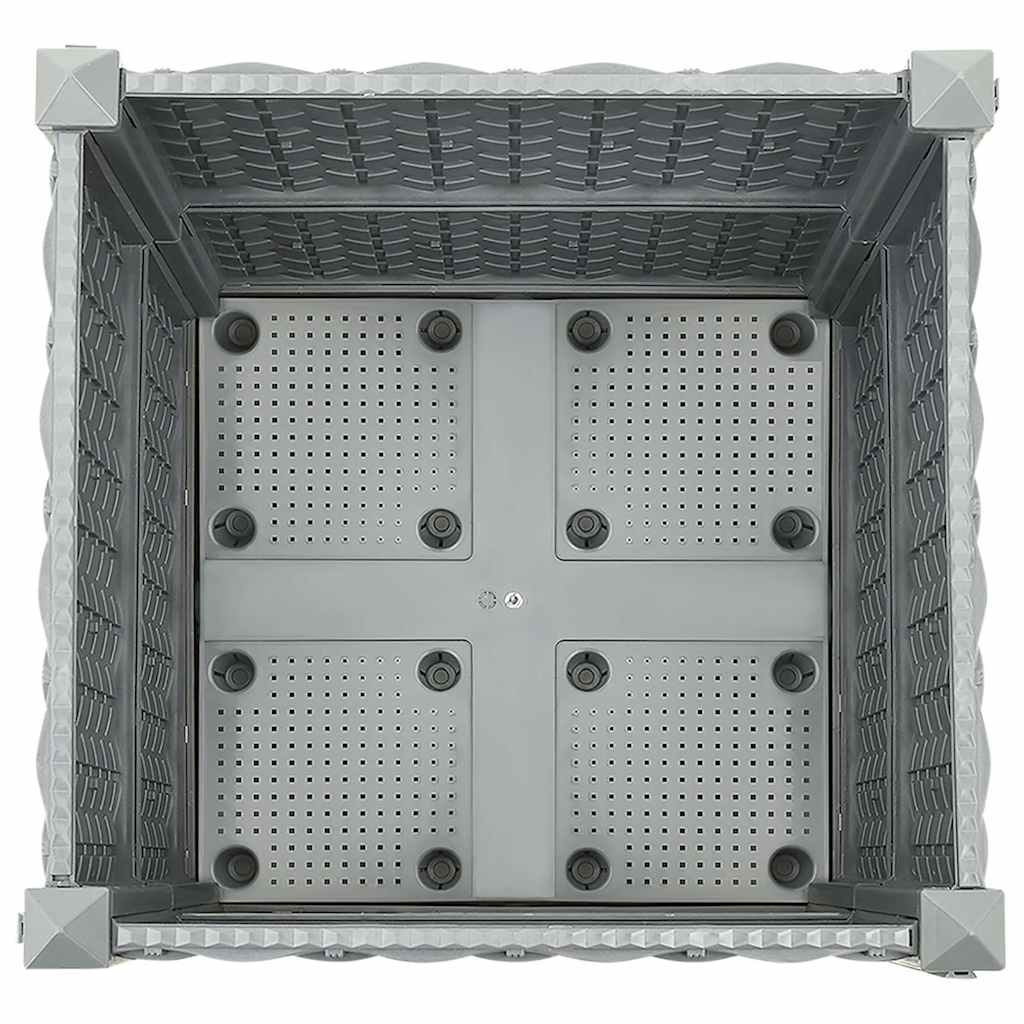 Vidaxl plantenbak verhoogd 40x40x38 cm polypropeen