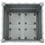 Vidaxl plantenbak verhoogd 40x40x38 cm polypropeen