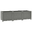 Vidaxl plantenbak verhoogd 120x40x38 cm polypropeen