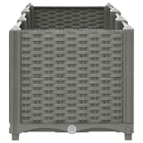 Vidaxl plantenbak verhoogd 120x40x38 cm polypropeen