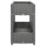 Vidaxl plantenbak verhoogd 120x40x71 cm polypropeen
