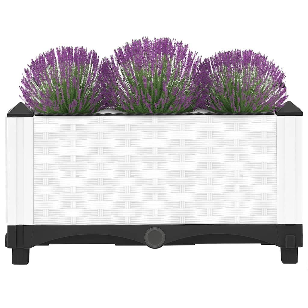 Vidaxl plantenbak verhoogd 40x40x23 cm polypropeen