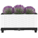 Vidaxl plantenbak verhoogd 40x40x23 cm polypropeen