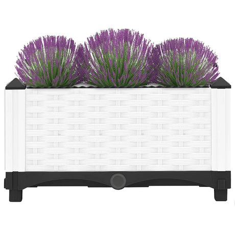 Vidaxl plantenbak verhoogd 40x40x23 cm polypropeen