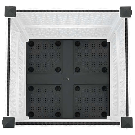 Vidaxl plantenbak verhoogd 40x40x38 cm polypropeen