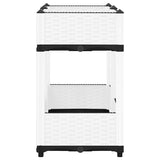 Vidaxl plantenbak verhoogd 80x40x71 cm polypropeen