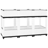 Vidaxl plantenbak verhoogd 120x40x71 cm polypropeen