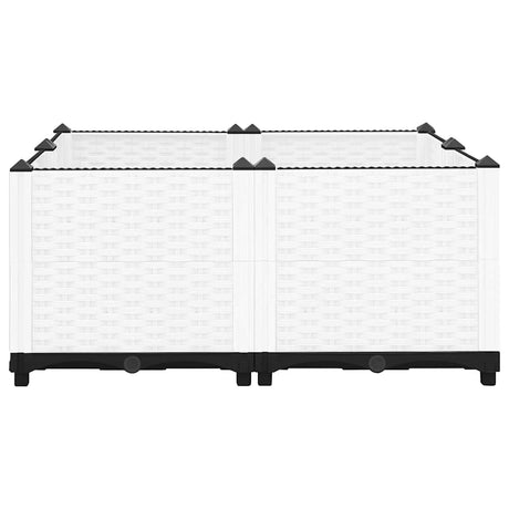Vidaxl plantenbak verhoogd 80x80x38 cm polypropyleen