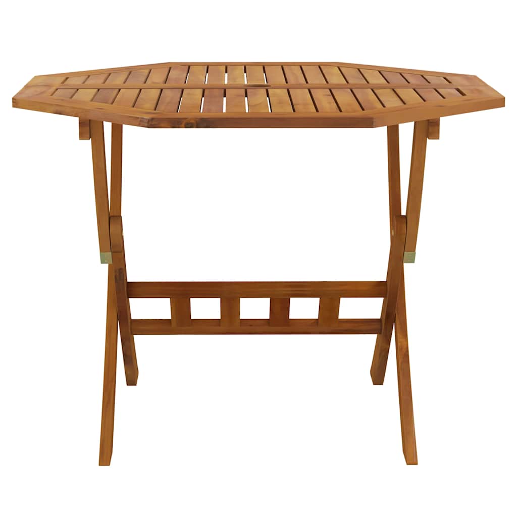 Vidaxl tuintafel inklapbaar 90x75 cm massief acaciahout