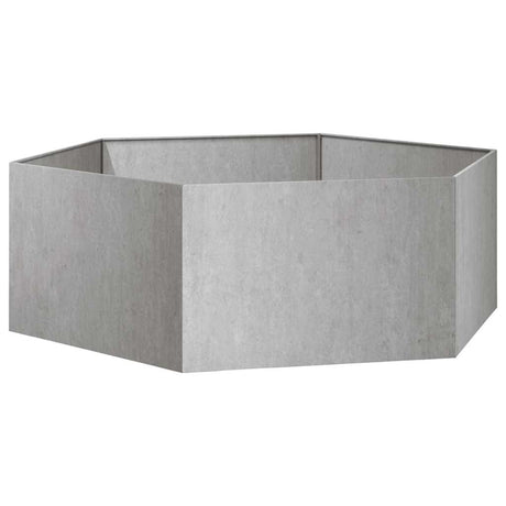 Vidaxl plantenbak roestig 138x120x45 cm cortenstaal