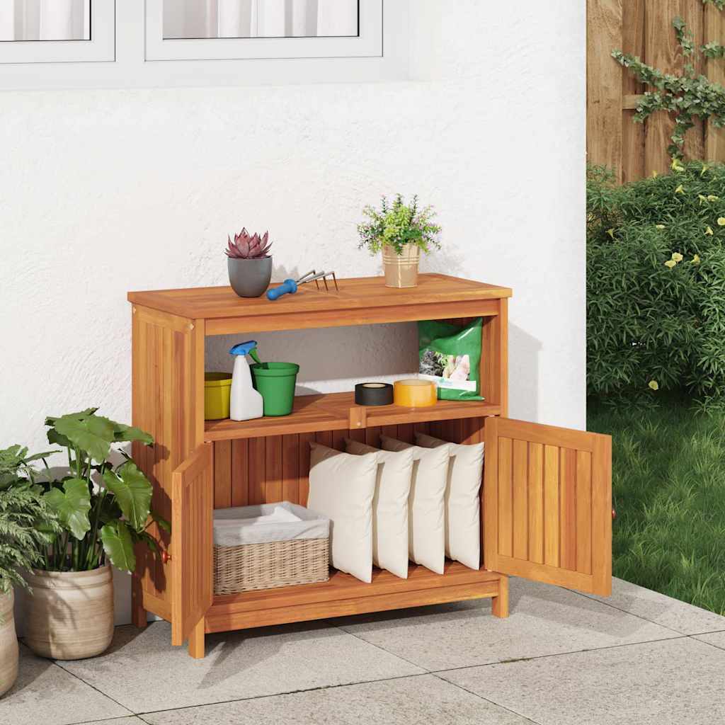 Vidaxl tuinwandtafel 80x35x75 cm massief acaciahout