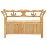 Vidaxl bankje 107x45x75,5 cm massief vurenhout
