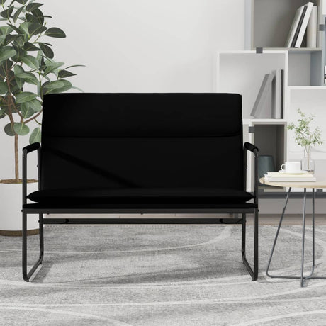 Vidaxl bankje 100x64x80 cm kunstleer zwart