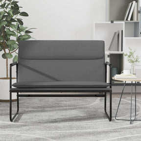 Vidaxl bankje 100x64x80 cm kunstleer grijs