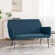 Vidaxl bankje 108x79x79 cm fluweel blauw