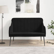 Vidaxl bankje 110x76x80 cm fluweel zwart
