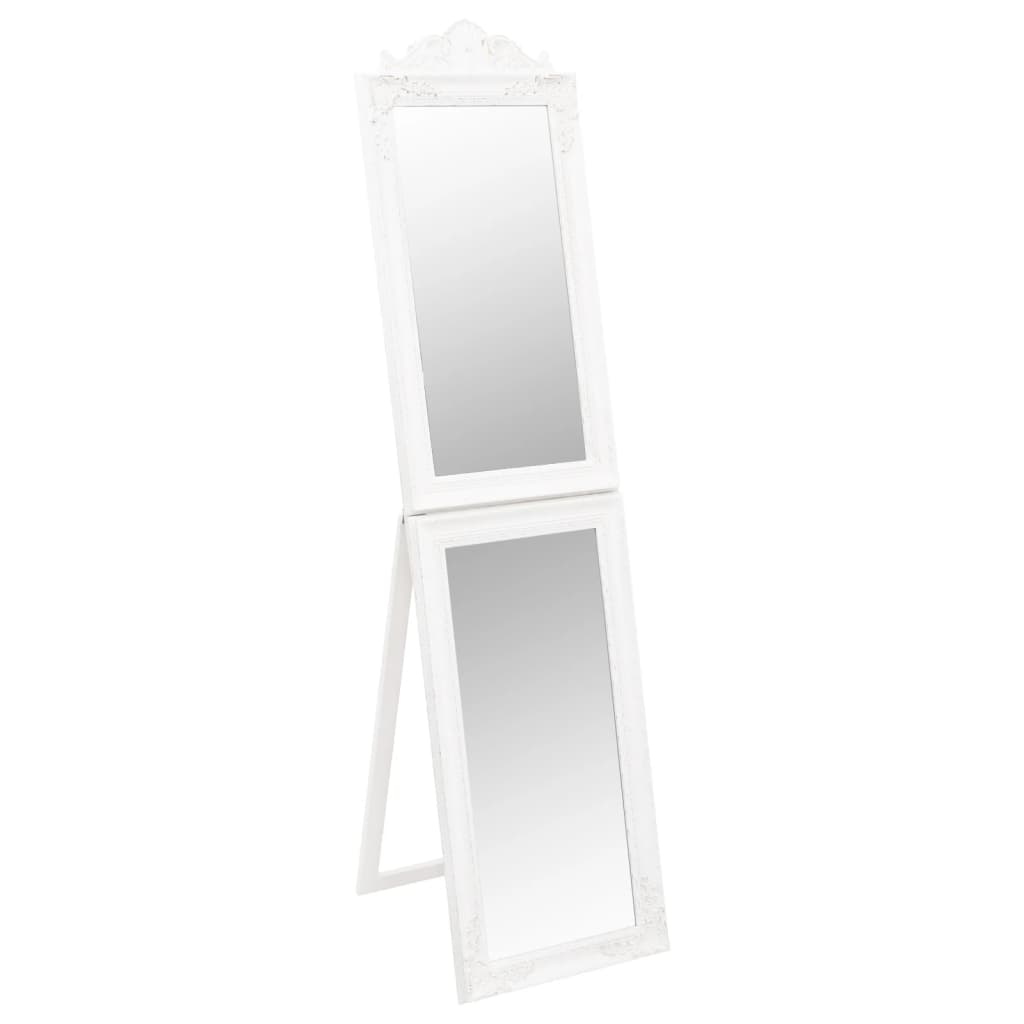 Vidaxl Mirror staccato 40x160 cm bianco