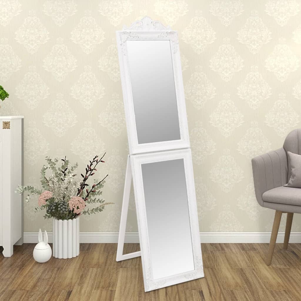 Vidaxl Mirror staccato 40x160 cm bianco