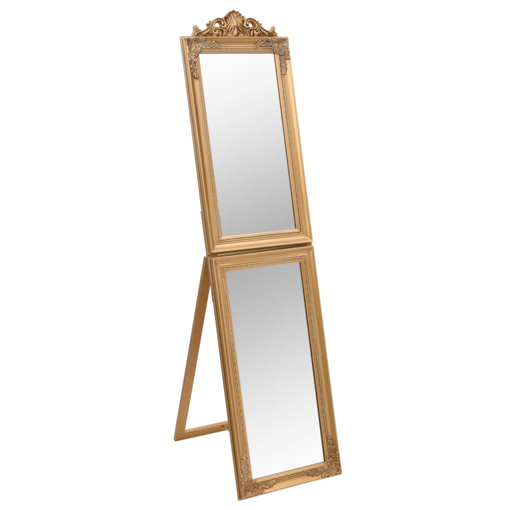 Vidaxl mirror detached 40x160 cm gold colored