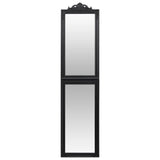 Vidaxl Mirror løsrevet 40x160 cm sort