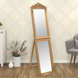 Vidaxl Mirror frittliggende 45x180 cm gullfarget