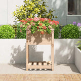 Vidaxl Planter med hyllan 54x54x81 cm fast tall