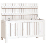 Vidaxl tuinbox 108x42,5x54 cm massief grenenhout wit