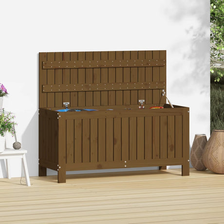 Vidaxl tuinbox 108x42,5x54 cm massief grenenhout honingbruin