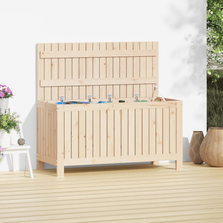 Vidaxl tuinbox 115x49x60 cm massief grenenhout