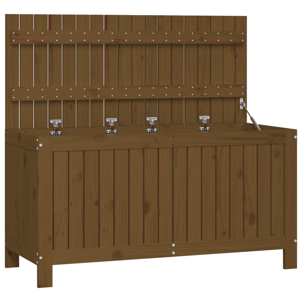 Vidaxl tuinbox 115x49x60 cm massief grenenhout honingbruin