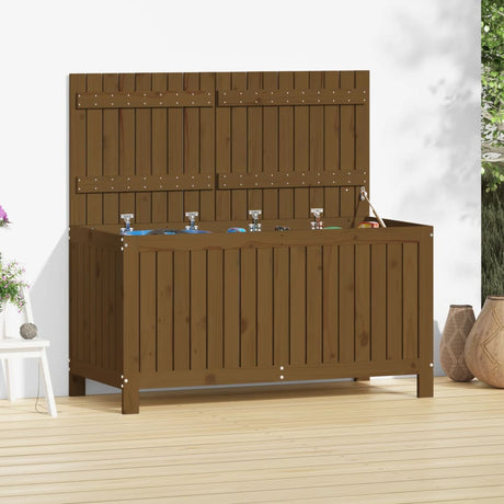 Vidaxl tuinbox 121x55x64 cm massief grenenhout honingbruin