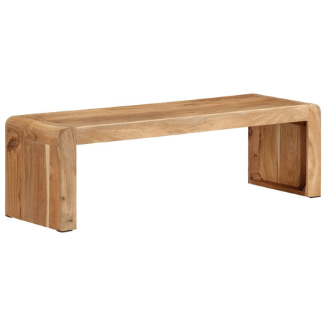 Vidaxl tv-meubel 110x33x33 cm massief acacoahout