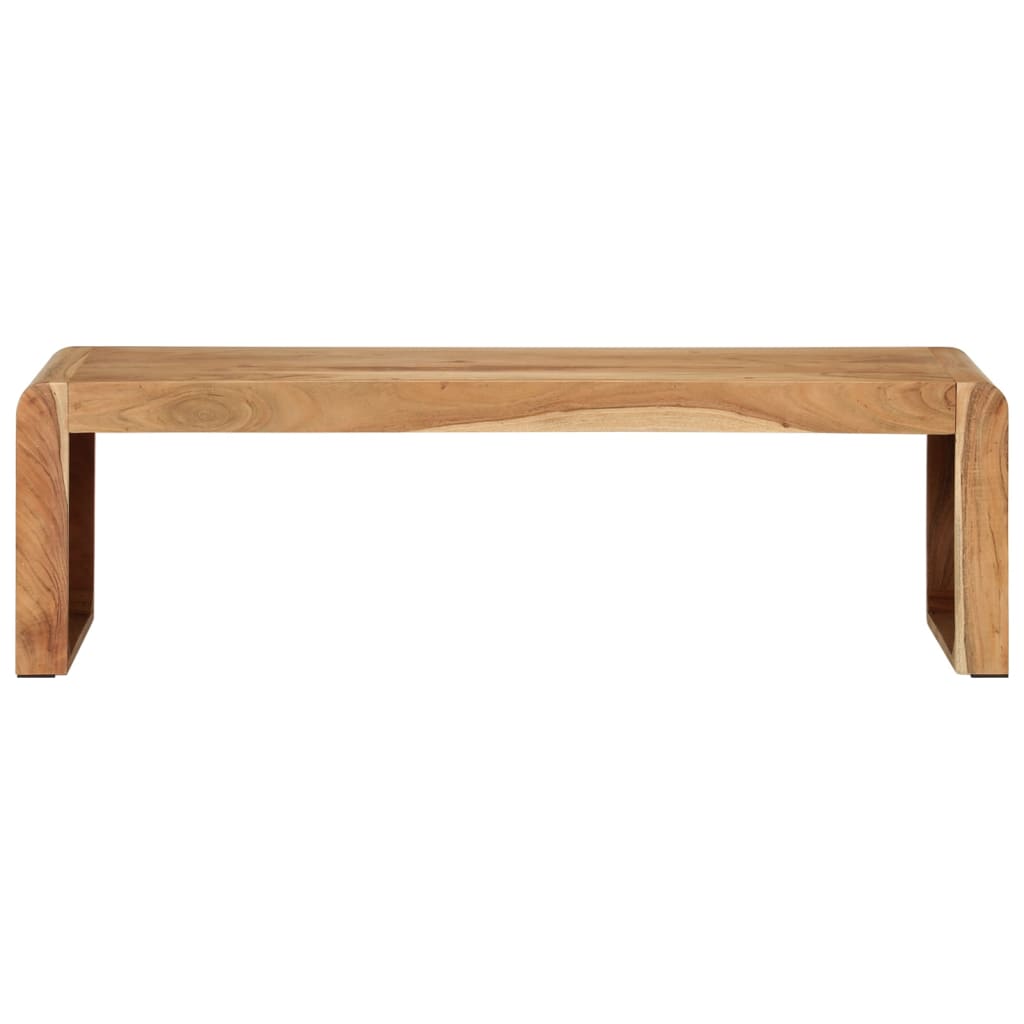 Vidaxl tv-meubel 110x33x33 cm massief acacoahout