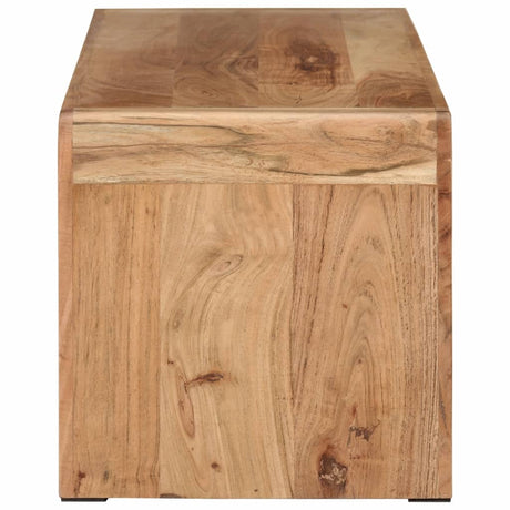 Vidaxl tv-meubel 110x33x33 cm massief acacoahout