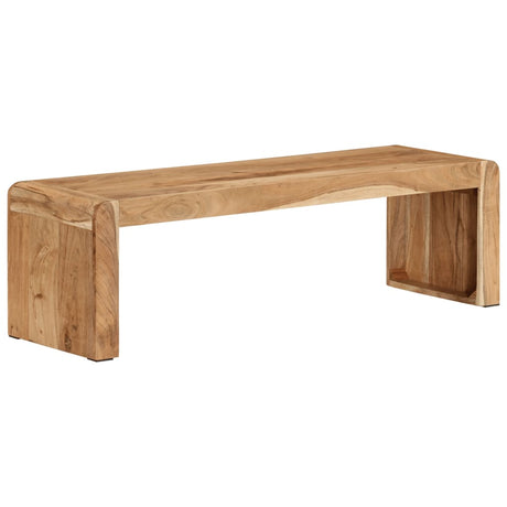 Vidaxl tv-meubel 110x33x33 cm massief acacoahout