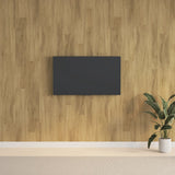 Vidaxl Wall panels Wood look 2.06 m² PVC Brown