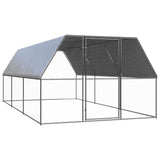 Vidaxl Buitenhok pro kuřata 3x6x2 m galvanizovaná ocel